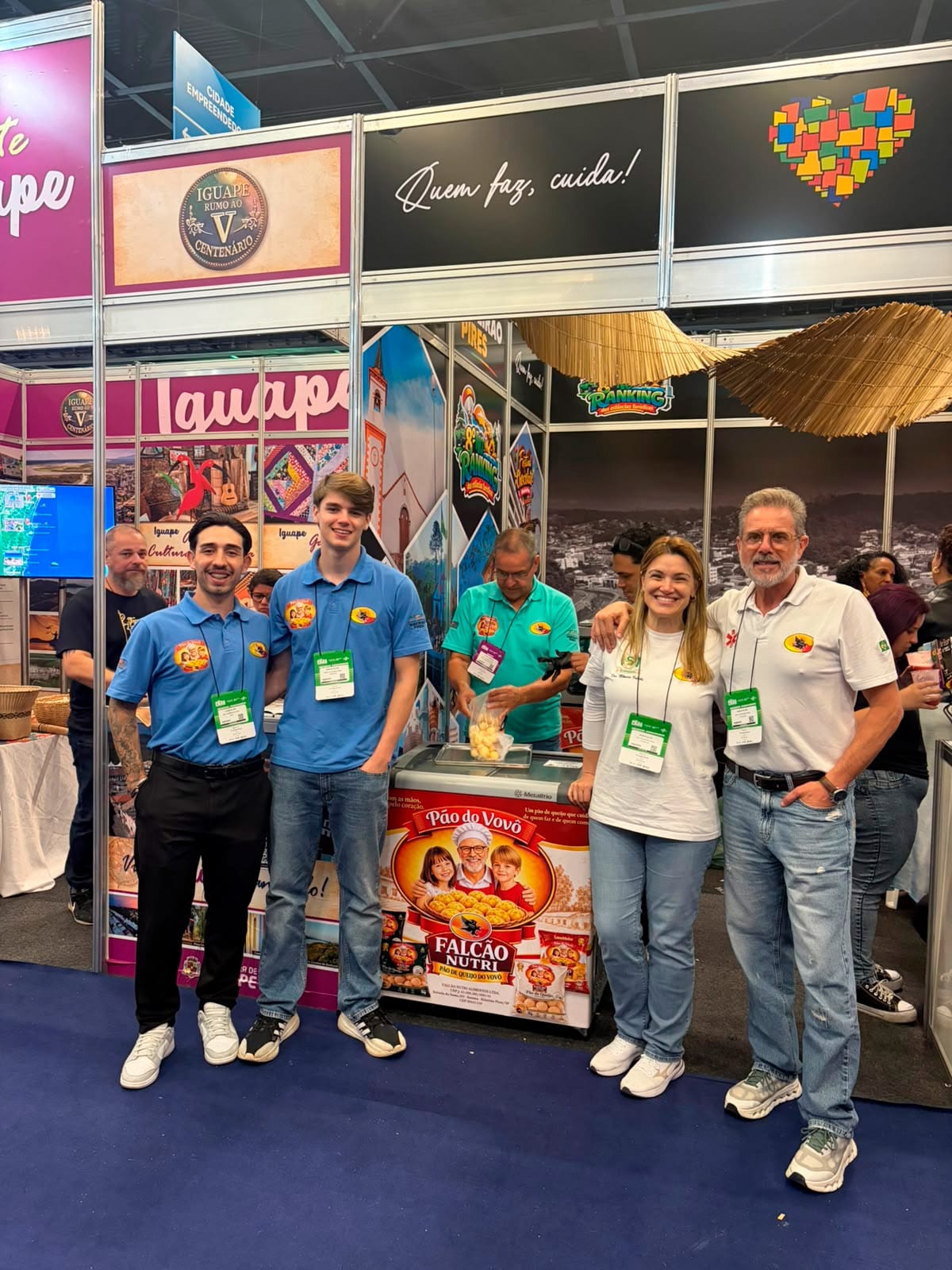 Falcão Nutri apresenta Pão do Vovô na Feira do Empreendedor e destaca reinserção social