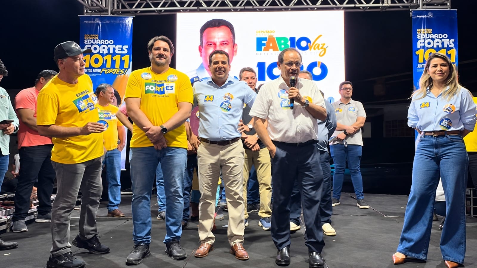 Com forte mobilização em Gurupi, Eli Borges reafirma valores e consolida aliança com Fábio Vaz e Eduardo Fortes