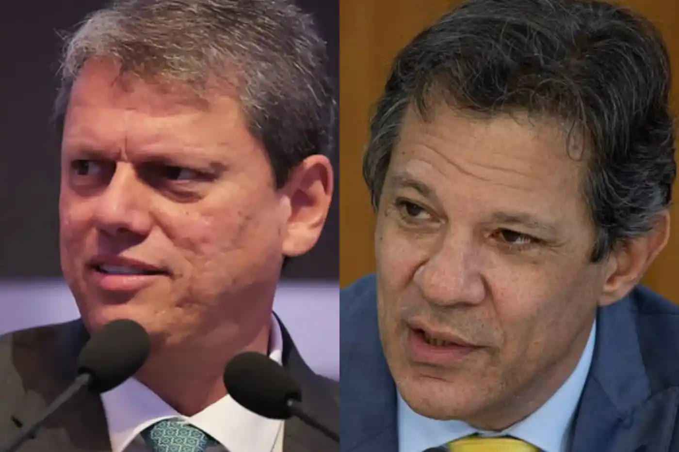Com 28,28% das urnas, Tarcísio tem 65,56% e Haddad 33,58%