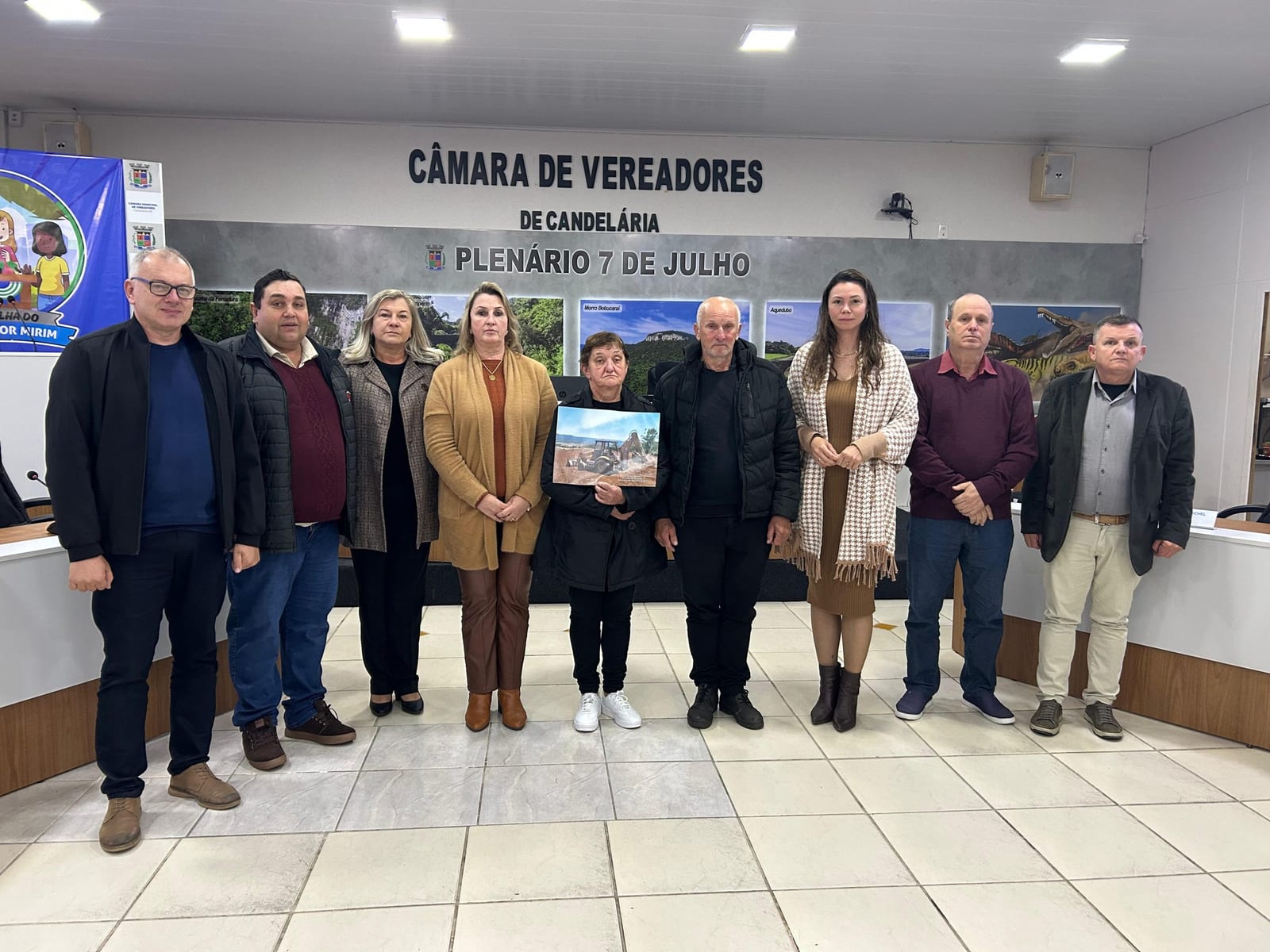 Vereadores de Candelária aprovam monitoramento de veículos e máquinas