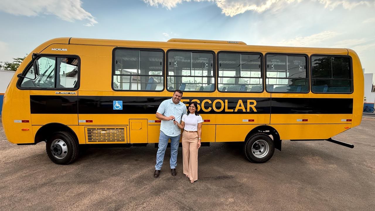 Cariri do Tocantins recebe ônibus escolar novo; investimento de R$ 421.971,65