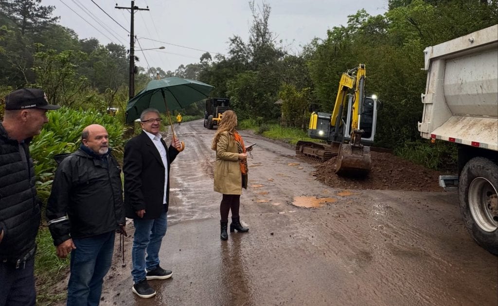 Rolante inicia pavimentação do Caminho das Pipas, 9,66 km