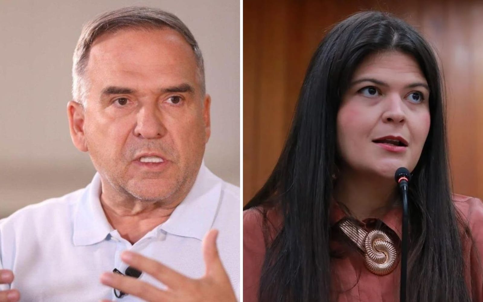 Prefeito Sandro Mabel ataca Aava Santiago após coletiva sobre taxa do lixo em Goiânia: 'Cacete nessa vereadora malandra'