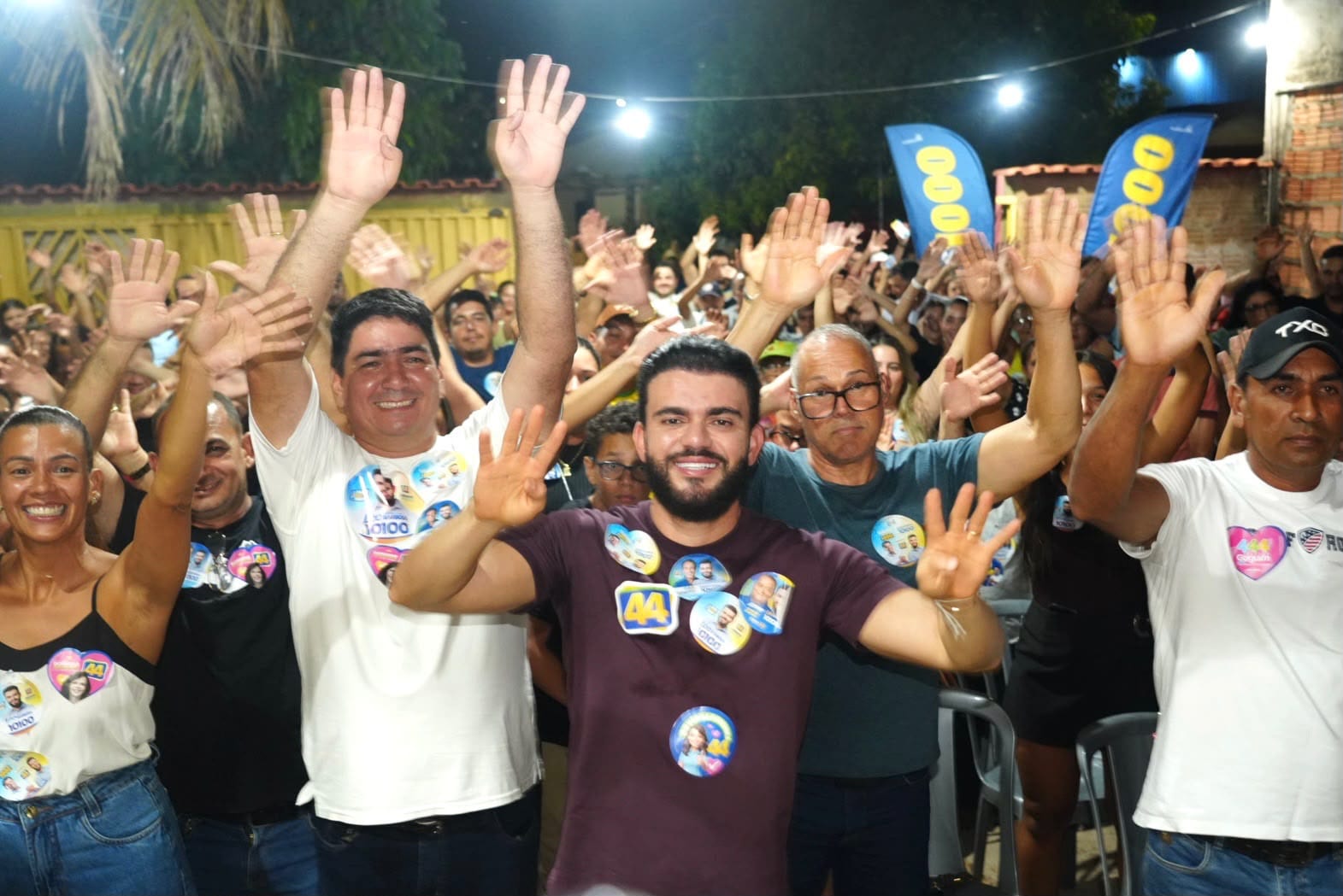 Léo Barbosa participa de reunião política em Miranorte com Eduardo Gomes
