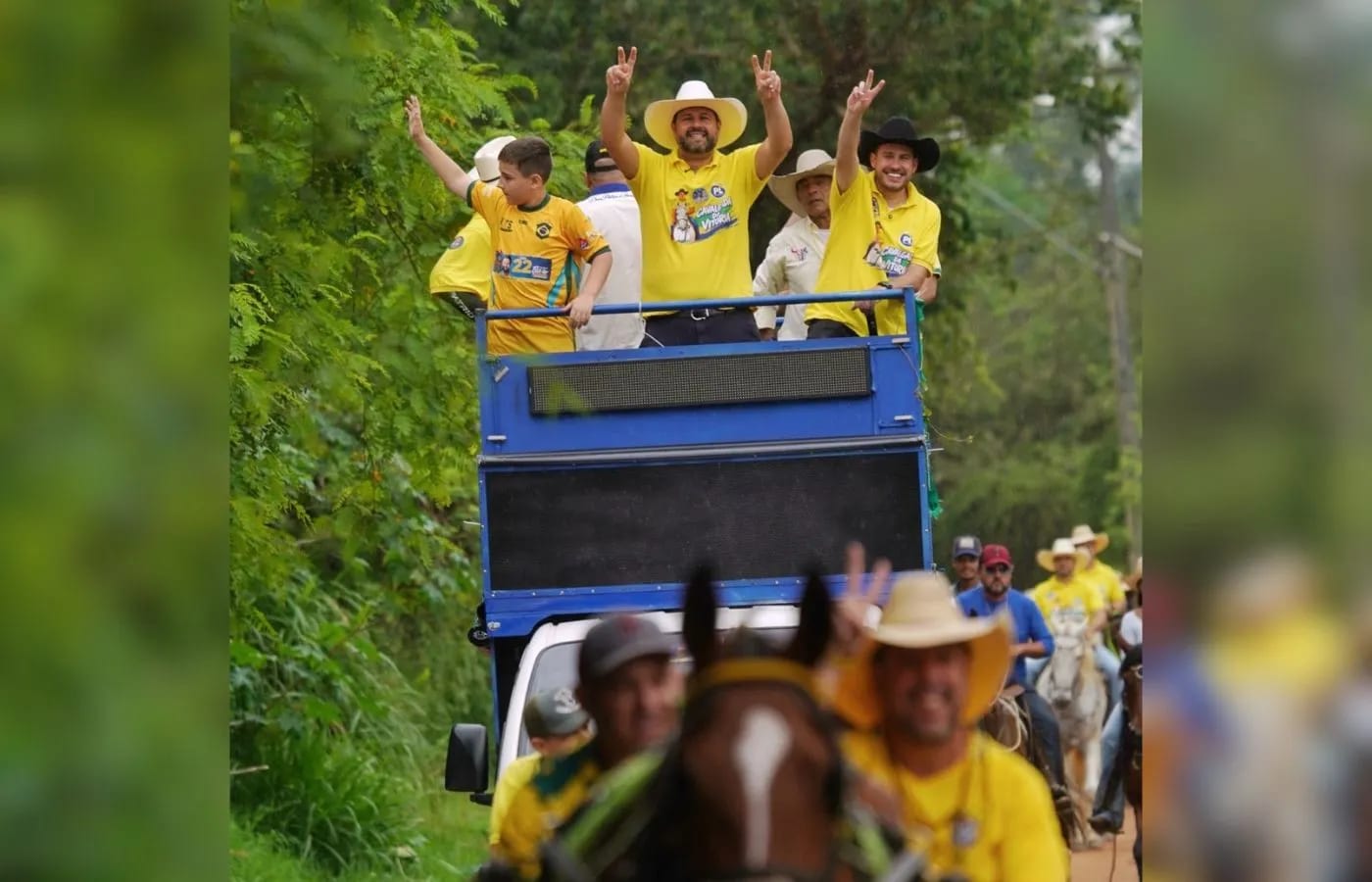 Deputados eleitos reforçam mobilização por Flávio Bolsonaro em cavalgada por Jundiaí