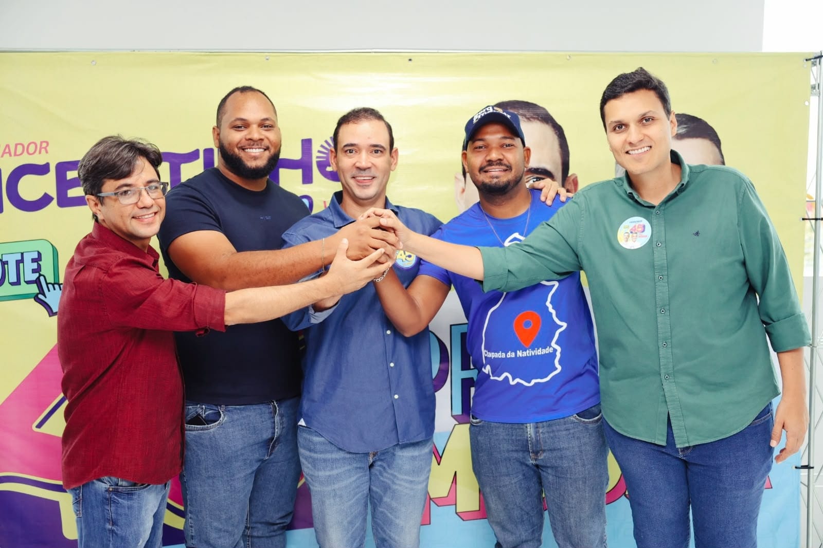 Apoio a Vicentinho Júnior Ganha Reforço de Vereador e Lideranças de Chapada da Natividade