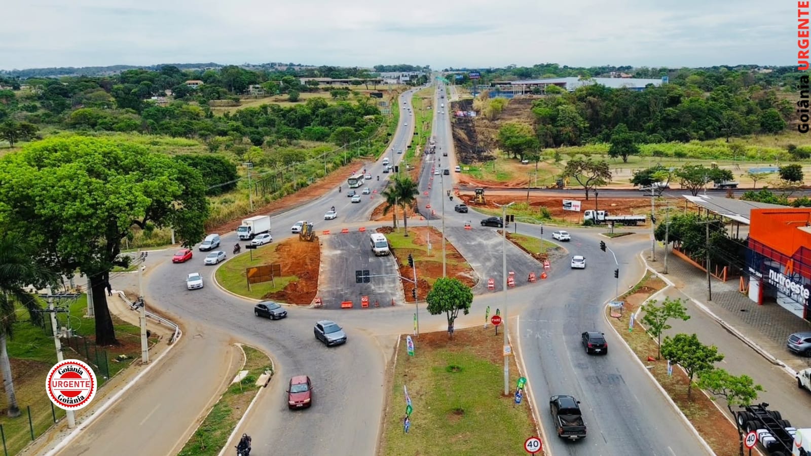 Prefeitura de Goiânia anuncia 500 km de asfalto e entrega obra no acesso ao Hugol