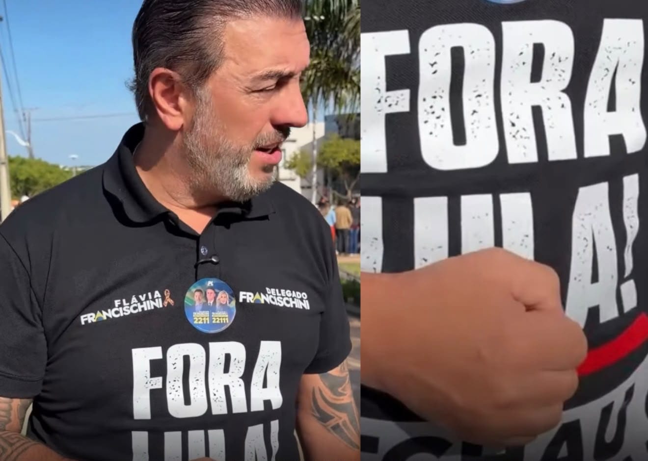 Delegado Francischini percorre o Paraná com 'Fora Lula'