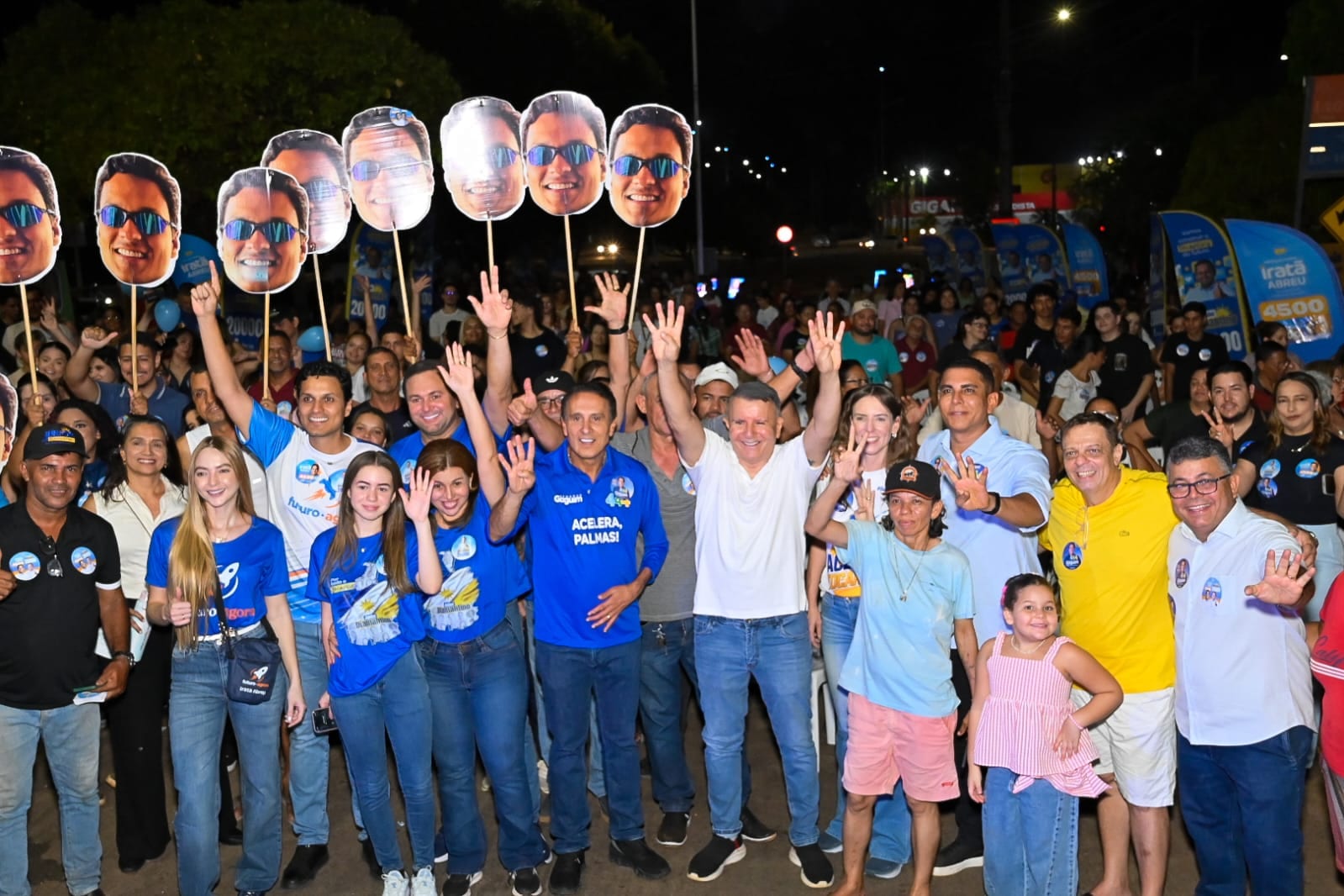 Gaguim participa de festa beneficente em Colinas e de reunião de Júnior Diamantino na região norte de Palmas