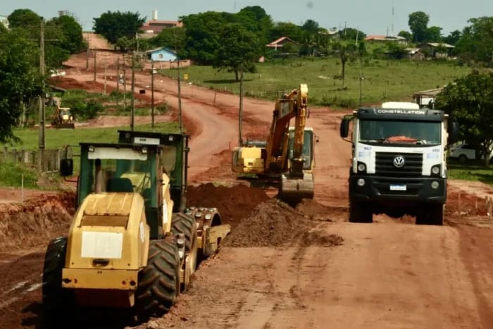 RO-370 terá 1.300 m de preparação para pavimentação em Vila Bosco