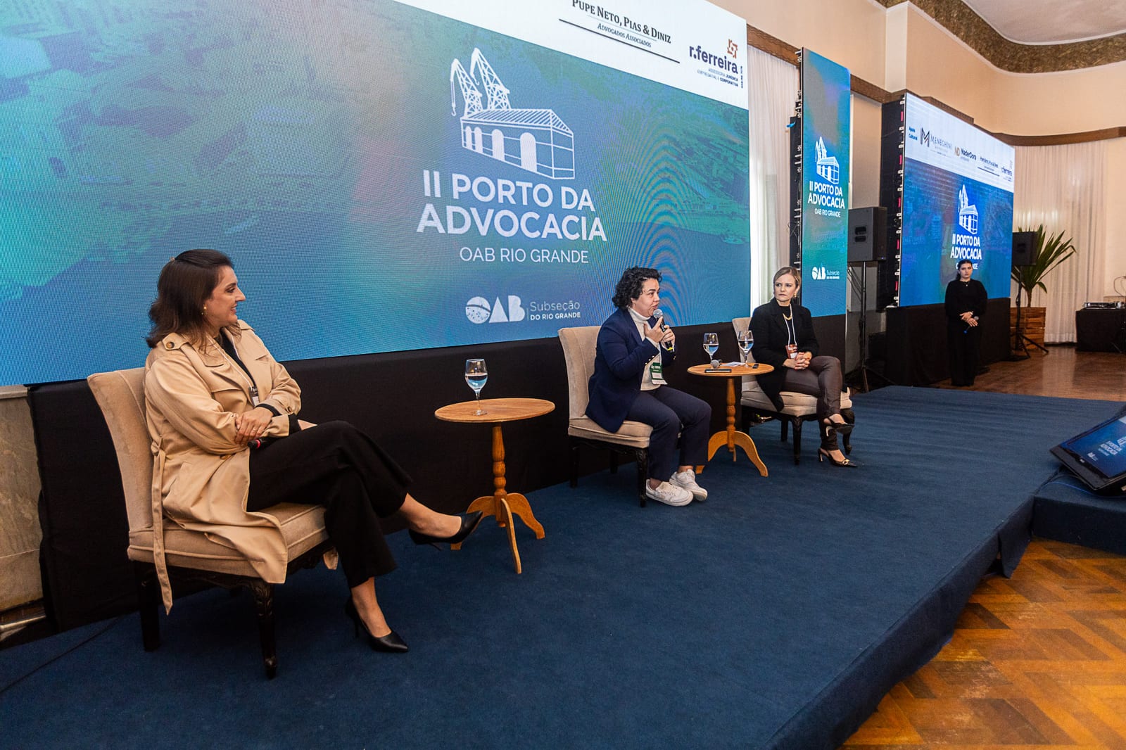 Último dia do II Porto da Advocacia traz grande público e reafirma evento como o maior evento jurídico da região sul do