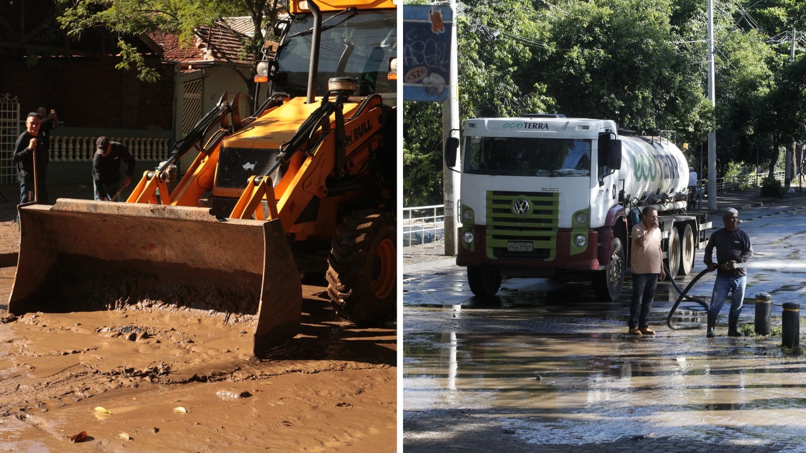 Prefeitura inicia limpeza após cheia do Rio Piracicaba