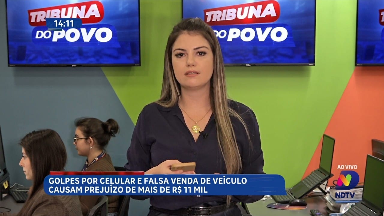 Golpes por celular e falsa venda de veículo causam prejuízo de mais de R$ 11 mil