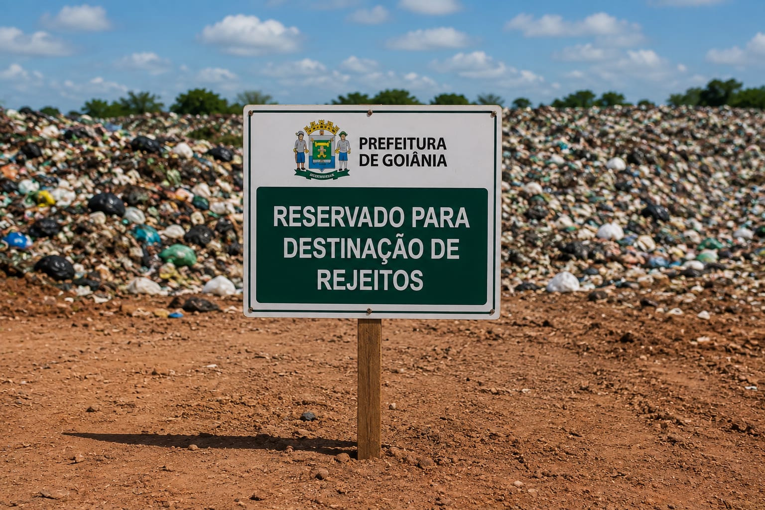 Goiânia anula licitação que destinaria 40% dos rejeitos por ilegalidade