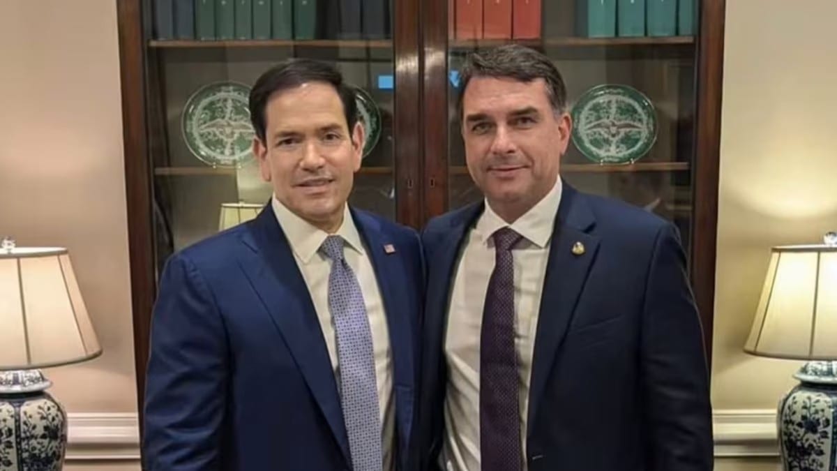 Aliado de Trump diz que Flávio chegou aos EUA e que Rubio estaria por trás da operação