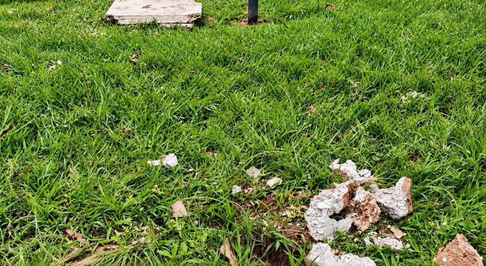 Banco de praça é furtado em cidade a 30 Km de Presidente Prudente