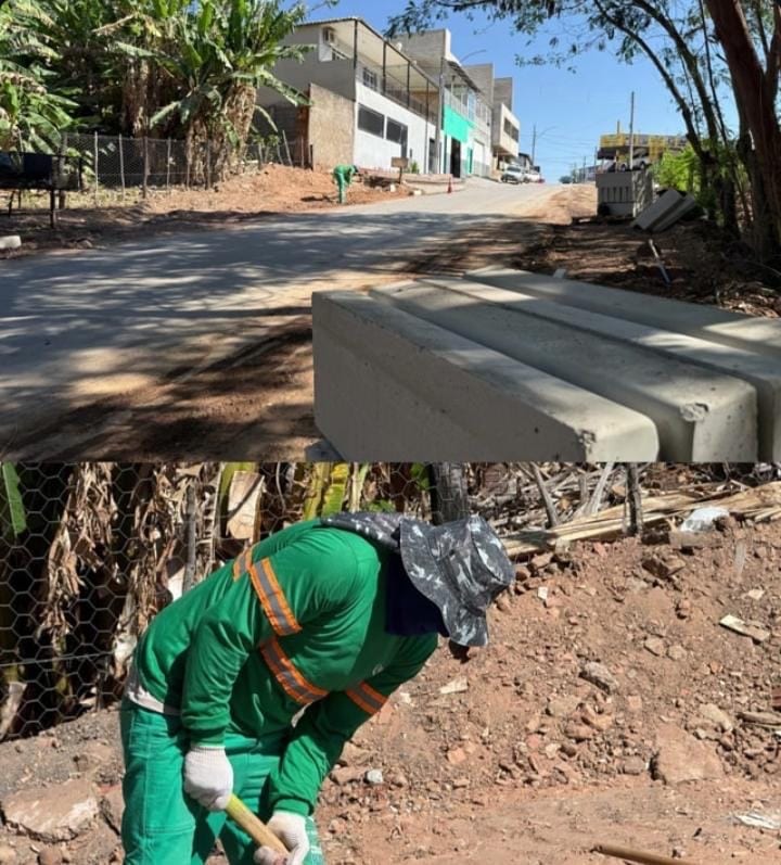 Posse faz obras na ladeira da Avenida Goiás, próxima à AABB