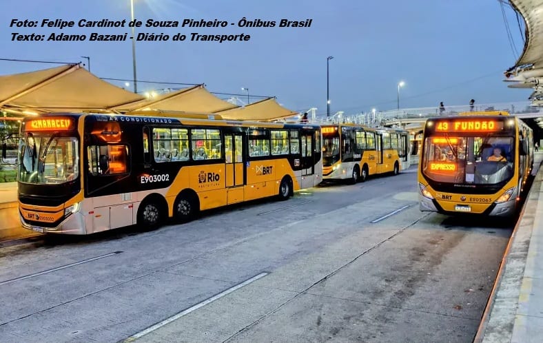 Mobi-Rio prepara quatro licitações para manutenção de ônibus e instalações, contrata R$ 349 mil em peças e baterias e ho