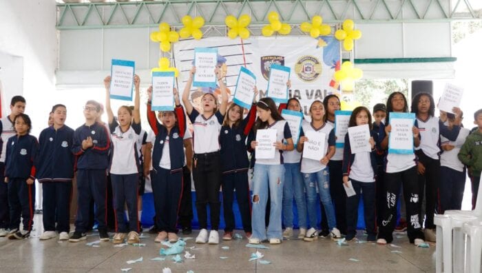 GCM de Suzano forma 46 alunos no projeto ‘Maria Vai à Escola’