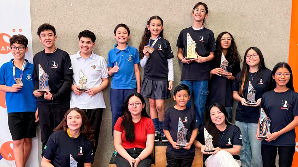 Xadrez de Osasco conquista títulos e medalhas em competições
