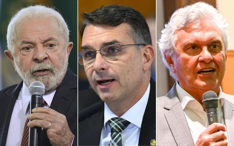 Lula tem empate técnico com Flávio Bolsonaro e Caiado em 2º turno, aponta pesquisa Nexus/BTG