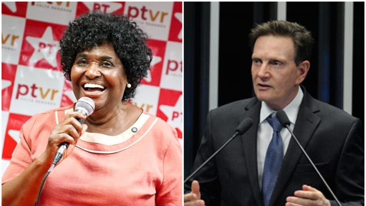 Benedita e Crivella lideram disputa pelo Senado no Rio, diz pesquisa