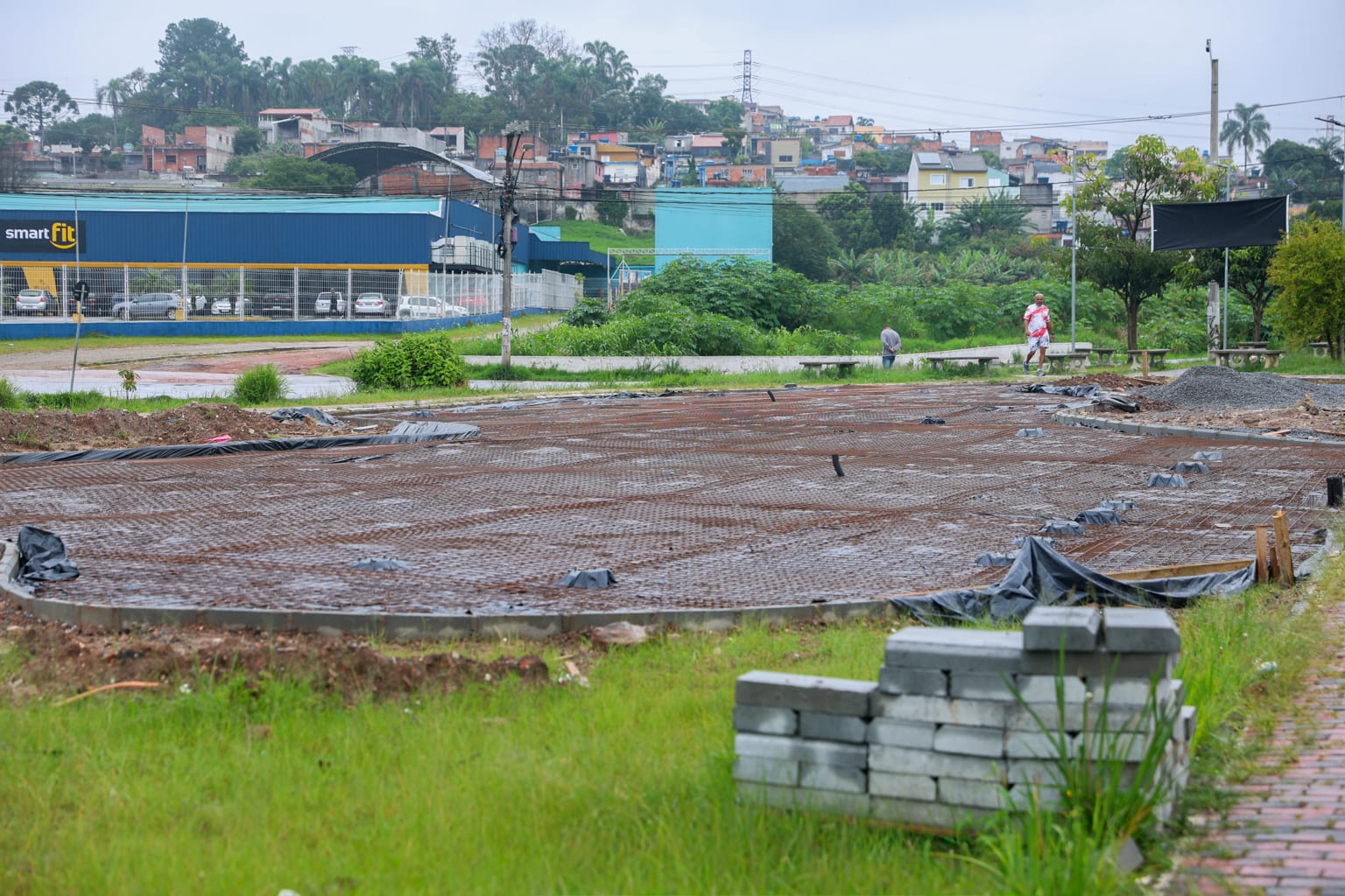 Praça Francisco Sperândio integra pacote de revitalização em Ferraz