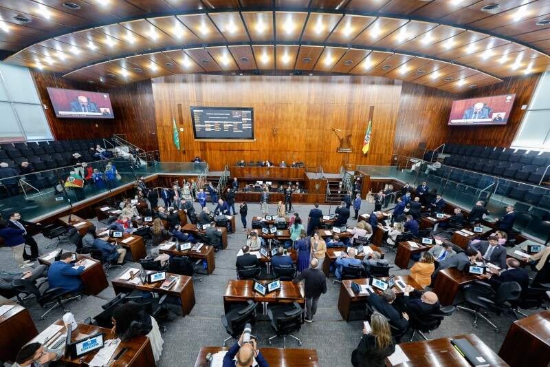 Acordo de líderes mantém sistema de rodízio partidário no comando da Assembleia Legislativa do RS