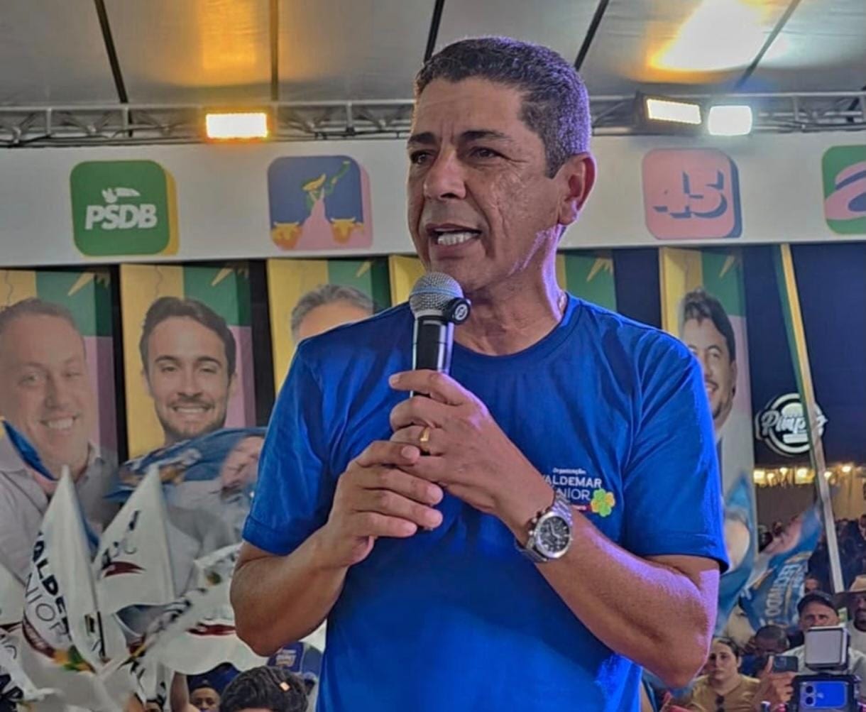 Valdemar Júnior é confirmado candidato à reeleição por MDB e PSDB