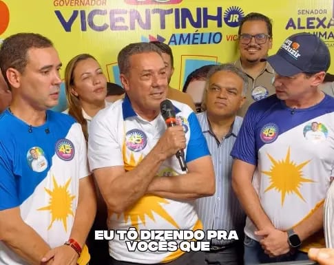 VICENTINHO SURPREENDE E DECLARA APOIO A LUXEMBURGO PARA O SENADO