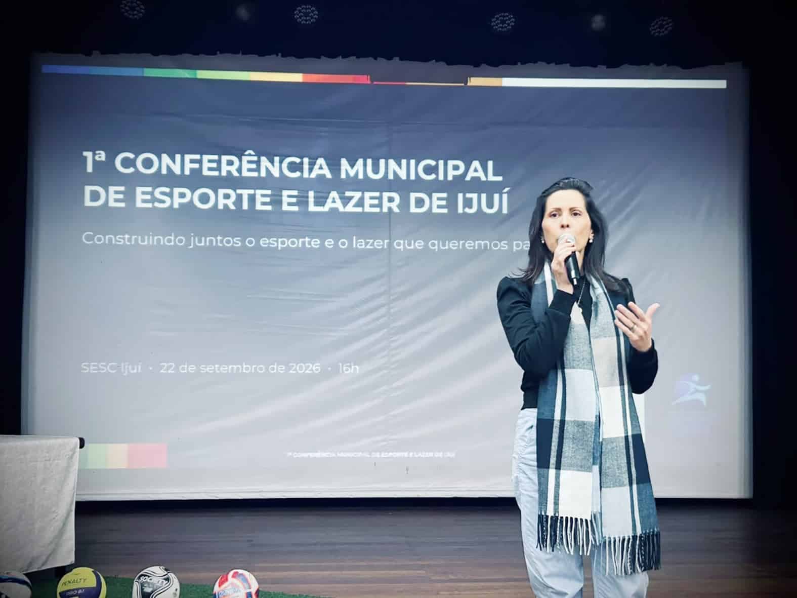 Ijuí apresenta Plano Municipal de Esporte e Lazer na Conferência do Sesc