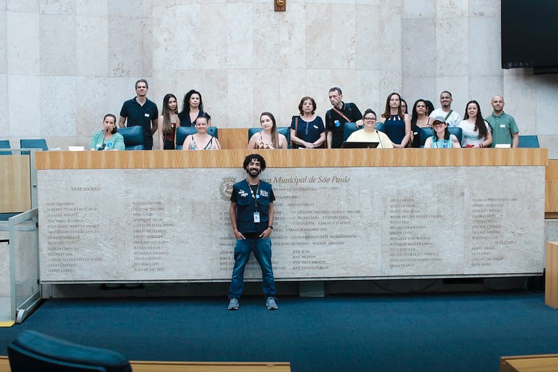 Câmara Aberta atrai público para visitas guiadas pelo Palácio Anchieta