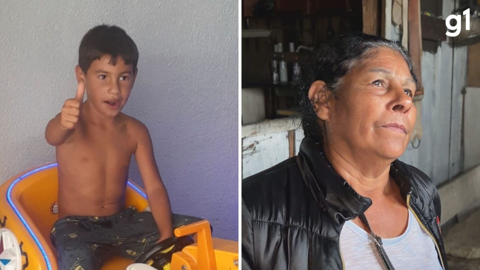 'Não estou acreditando', conta avó de menino morto após ser atingido por árvore em Porto Alegre