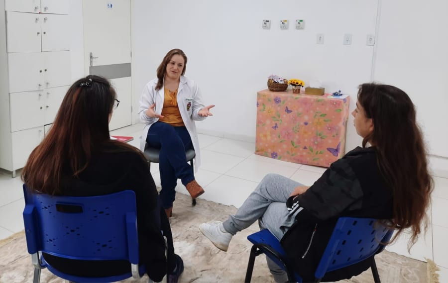 Erechim promove atividade de acolhimento e cuidado emocional para gestantes de alto risco