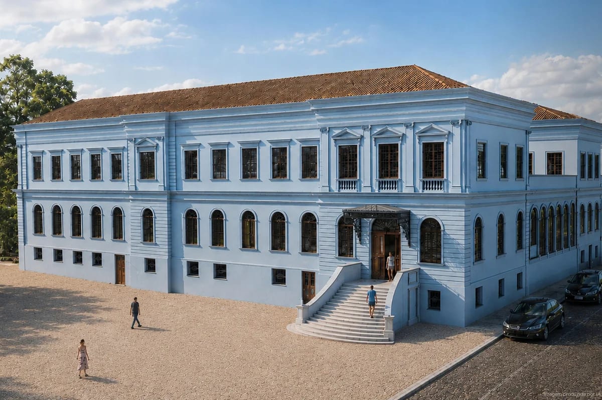 Estado abre concorrência para restauro de bloco histórico do Hospital Psiquiátrico São Pedro