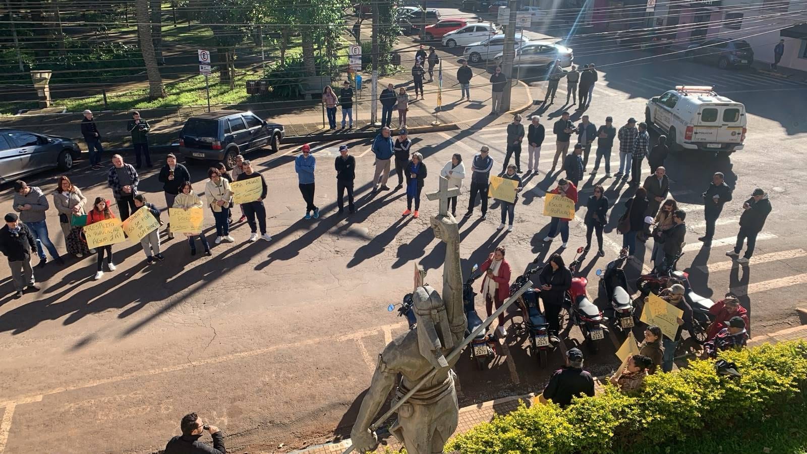 Vereador chama protesto por falta de água de “manifestação de indignação”