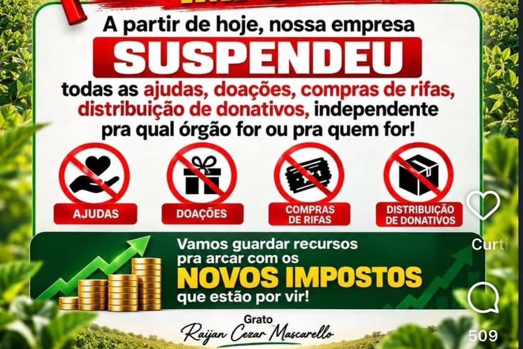 Empresários retiram doações e pressionam ONGs após vitória de Lula