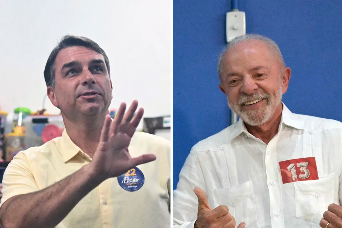 Mapa: veja o desempenho de Lula e Flávio Bolsonaro nos Estados no segundo turno