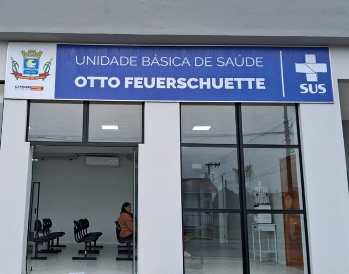 Capivari de Baixo inaugura hoje a UBS Otto Feuerschuette, nova unidade municipal