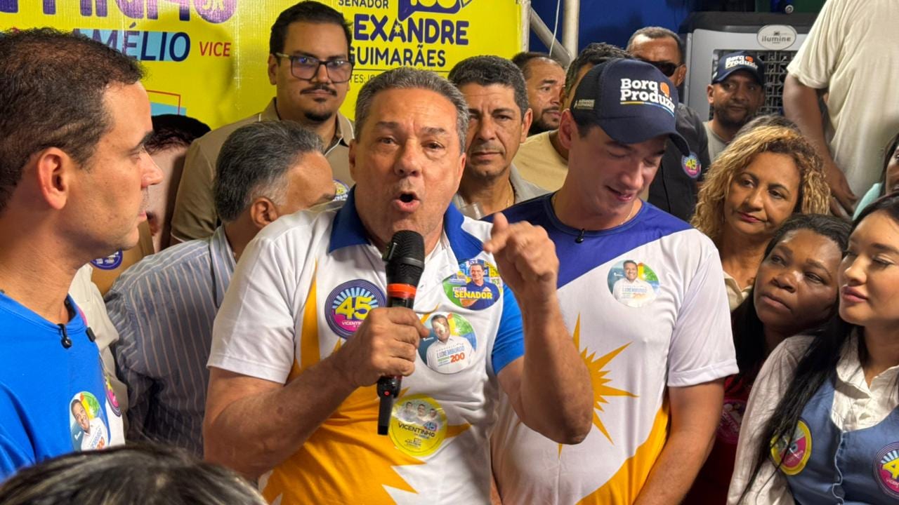 Vicentinho anuncia Vanderlei Luxemburgo como candidato ao Senado