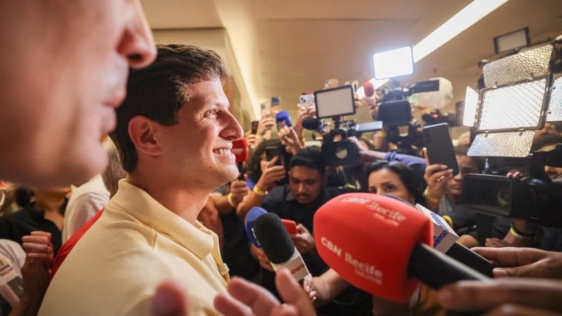 João Campos diz que vai liderar mobilização em Pernambuco para reeleger Lula