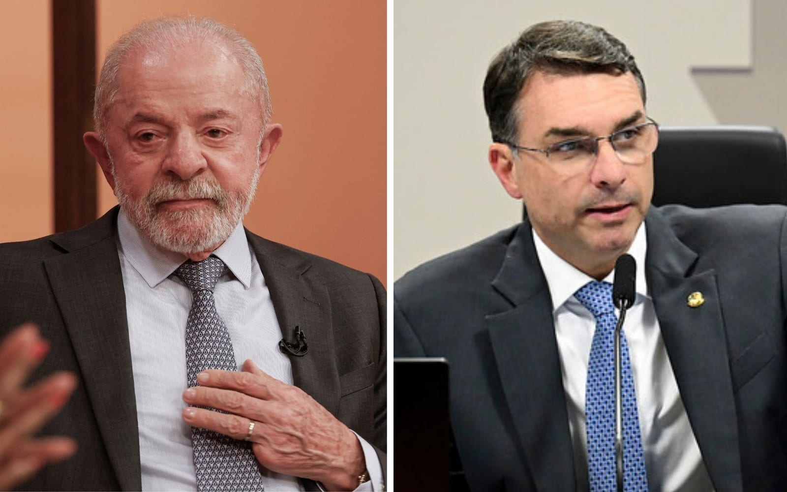 Pesquisa Atlas/Bloomberg: Lula tem 47,1% contra 42,6% de Flávio Bolsonaro em 2º turno
