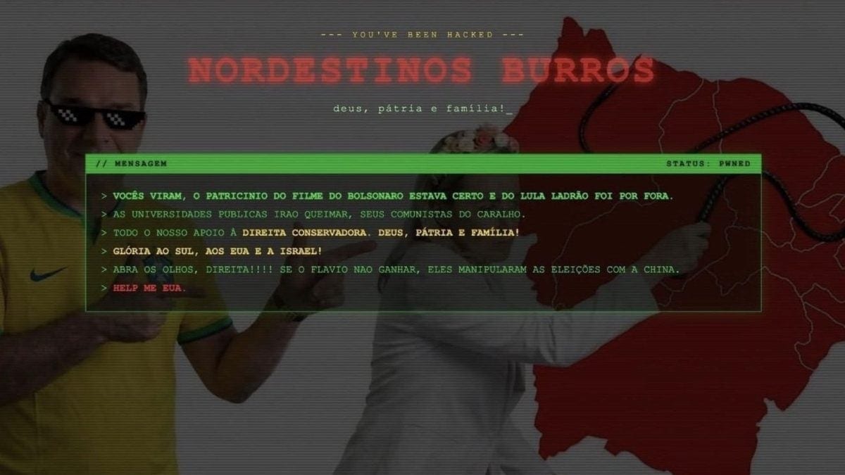 Hackers invadem site da Ancine e atacam nordestinos e universidades