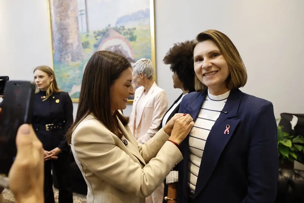 Fabiana Parro se reúne com bancada feminina eleita da Alep