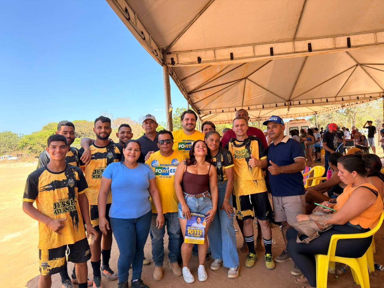 Eduardo Fortes reúne esporte e contato com moradores em agenda de domingo em Gurupi