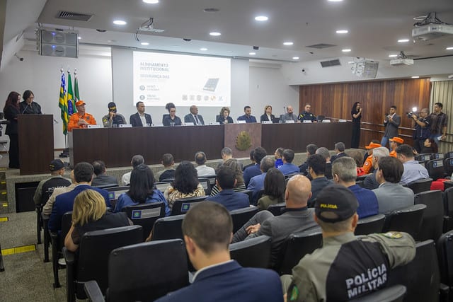 TRE-GO reúne forças de segurança para as Eleições Gerais de 2026