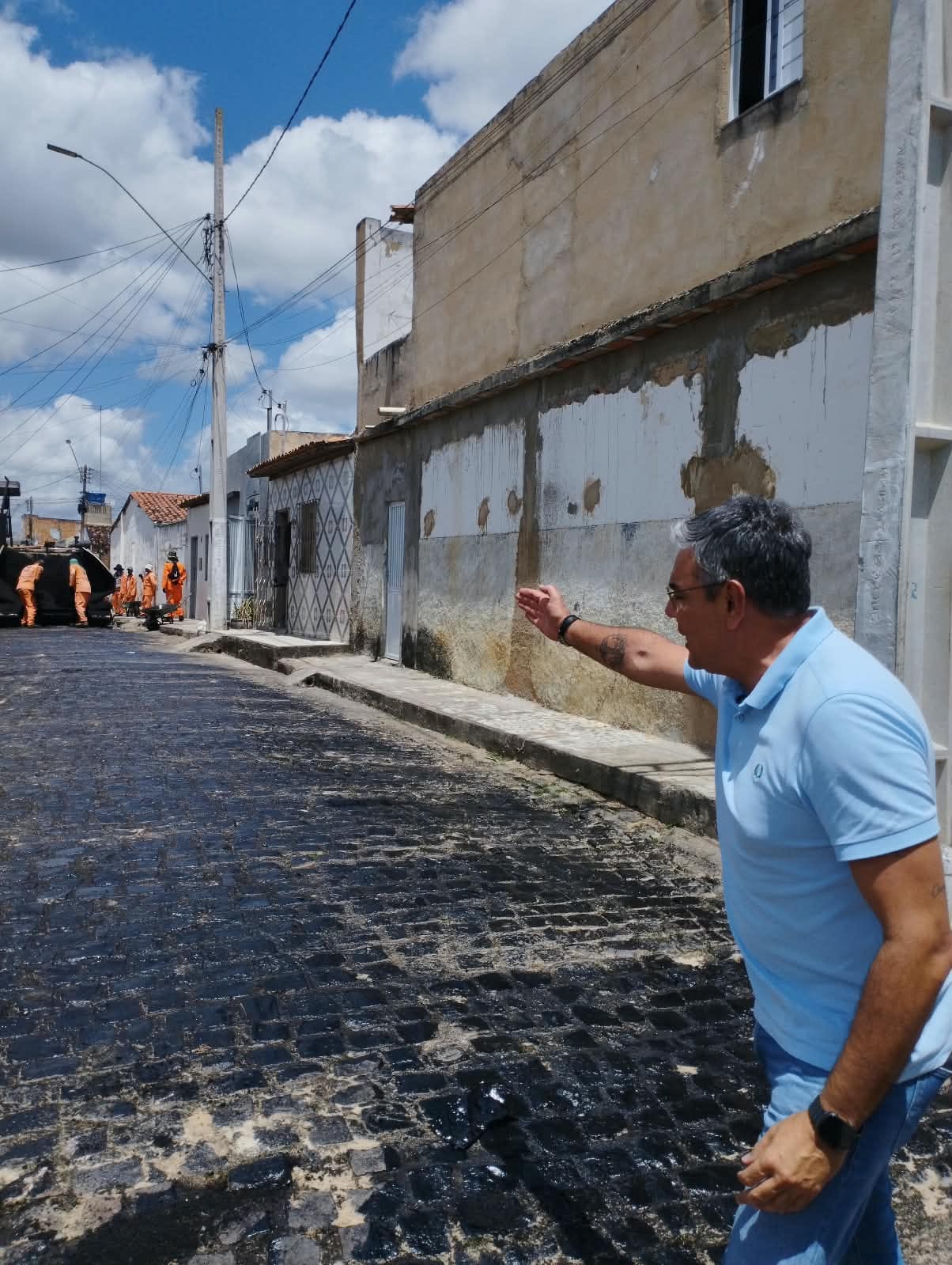 Lagarto inicia pavimentação de 21 ruas no bairro Ademar de Carvalho