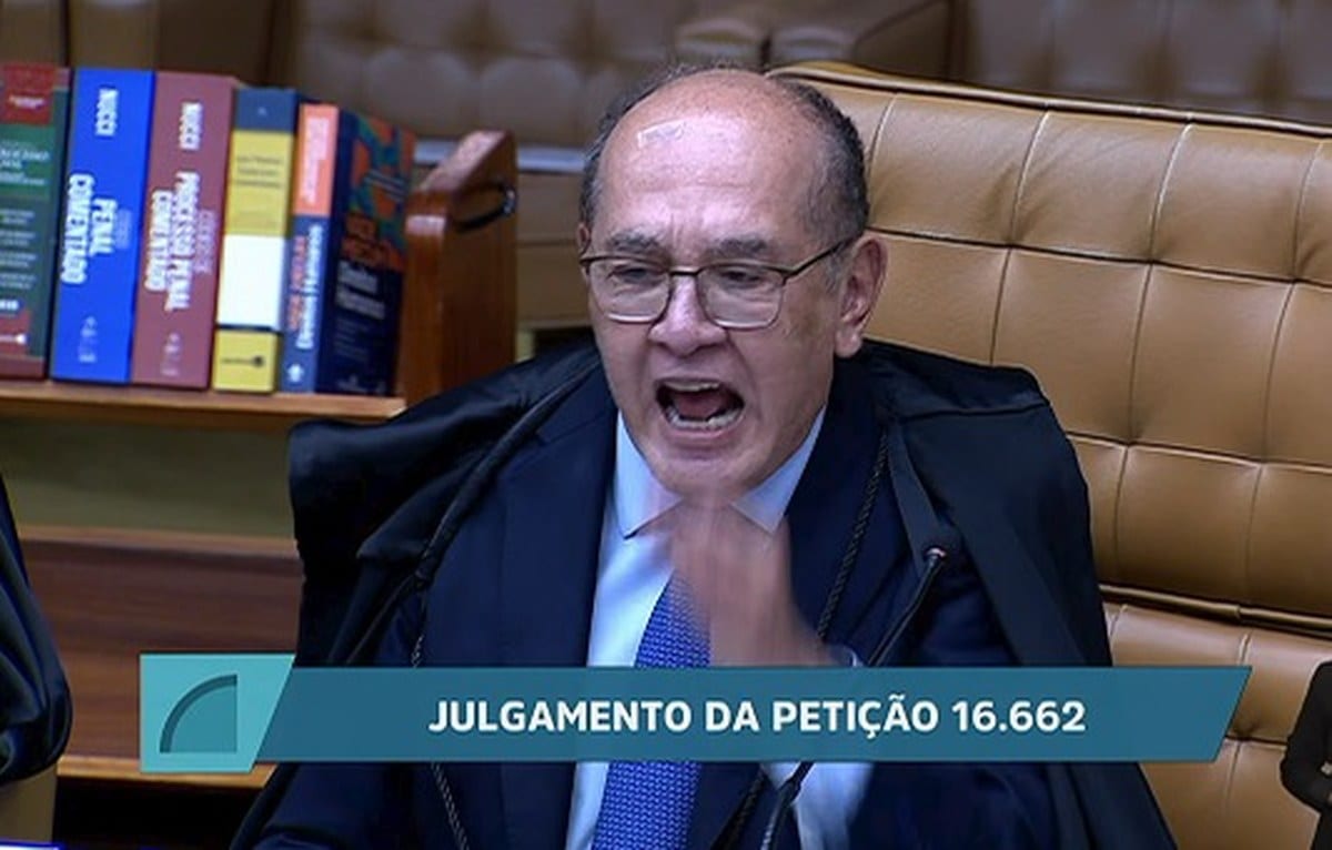Gilmar Mendes gritou no STF, atacou Mendonça e defendeu Moraes