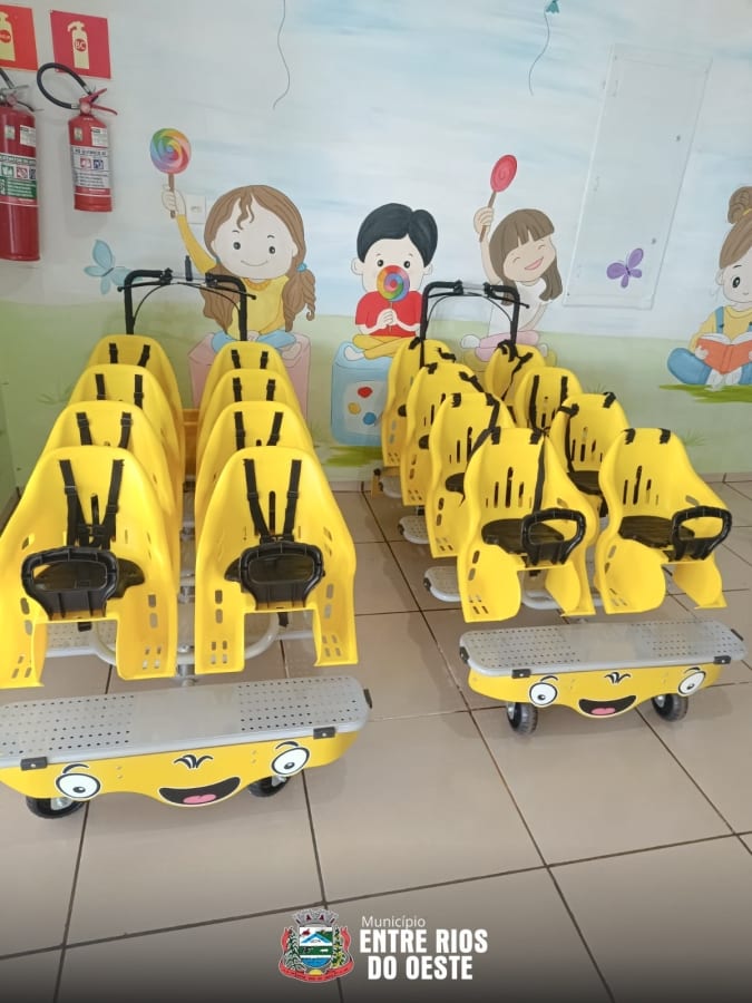 Secretaria de educação e cultura de Entre Rios do Oeste investe mais de R$ 160 mil em equipamentos e melhorias no municí