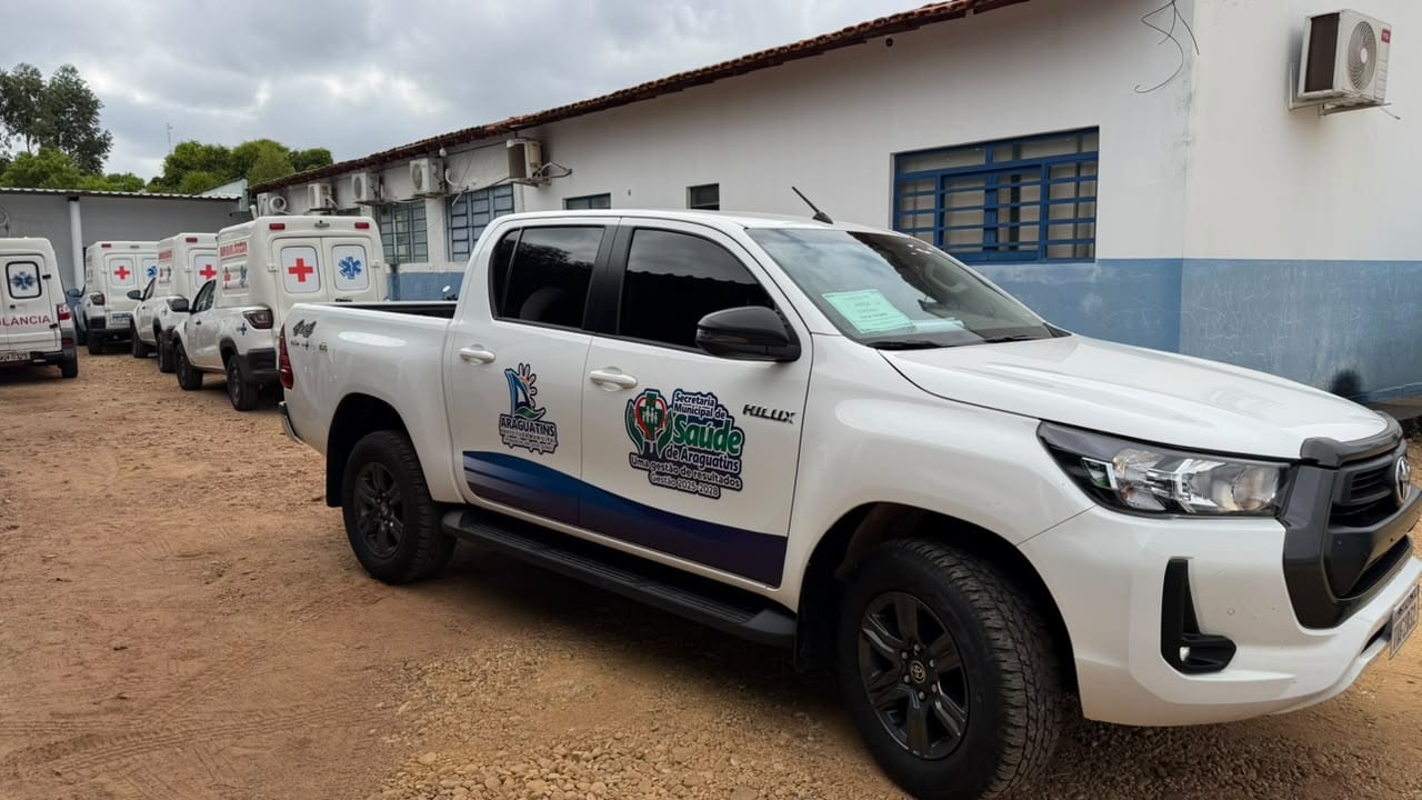 ARAGUATINS: Três ambulâncias e uma Hilux chegam ao município com recursos destinados por Wiston Gomes
